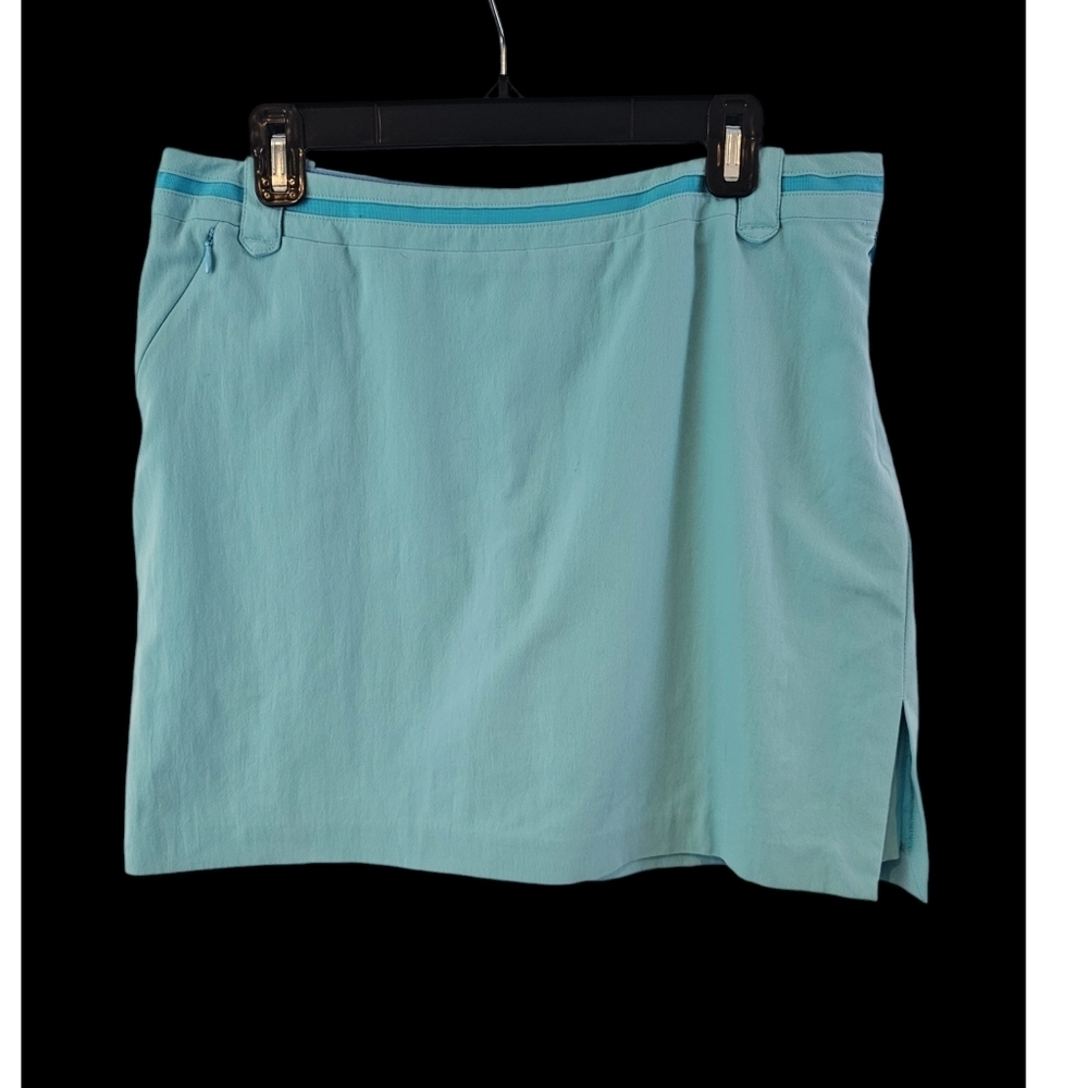 Tehama Nancy Haley Size 12 Blue Skort